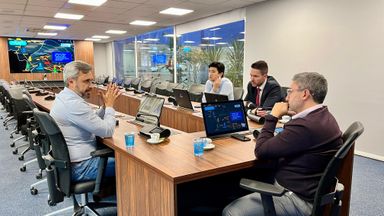 Deputado Fabio Oliveira (Podemos) visita obras de engenharia no Porto de Paranaguá
