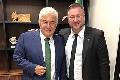 Marcos Pontes visita o Paraná, tem reunião técnica na FIEP e recebe homenagem na Alep