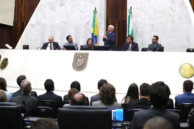 Assembleia lança Rede Estadual de Educação Legislativa com aula magna do ex-presidente Michel Temer