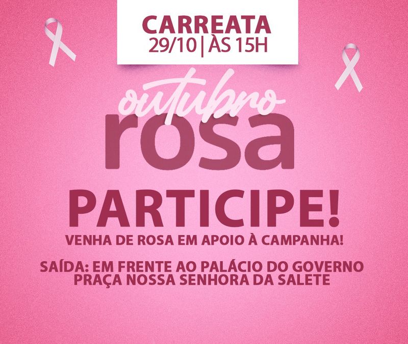 carreata outubro rosa