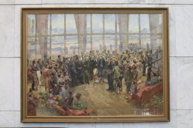 Arte e história nos salões da Assembleia