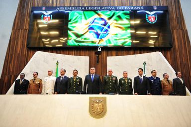 Sessão solene na Assembleia Legislativa destaca a passagem do "Dia do Exército Brasileiro"