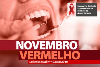 Novembro é o mês de se preocupar com a saúde da boca