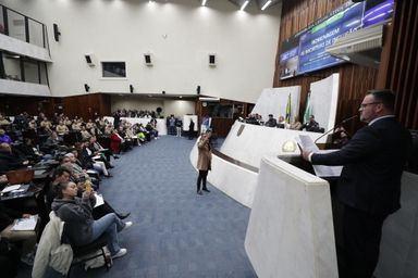 Assembleia Legislativa homenageia agentes que promovem a inclusão no Paraná