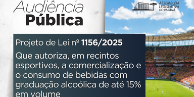 Audiência pública debaterá projeto que permite comercialização de bebidas com maior teor alcoólico em eventos esportivos