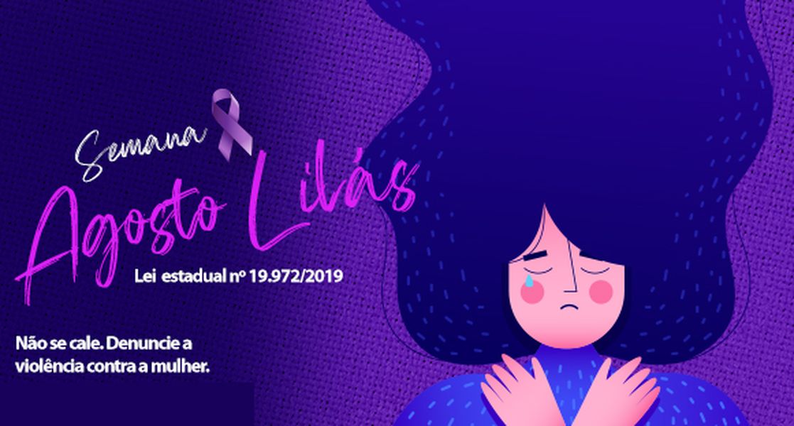 agosto lilás