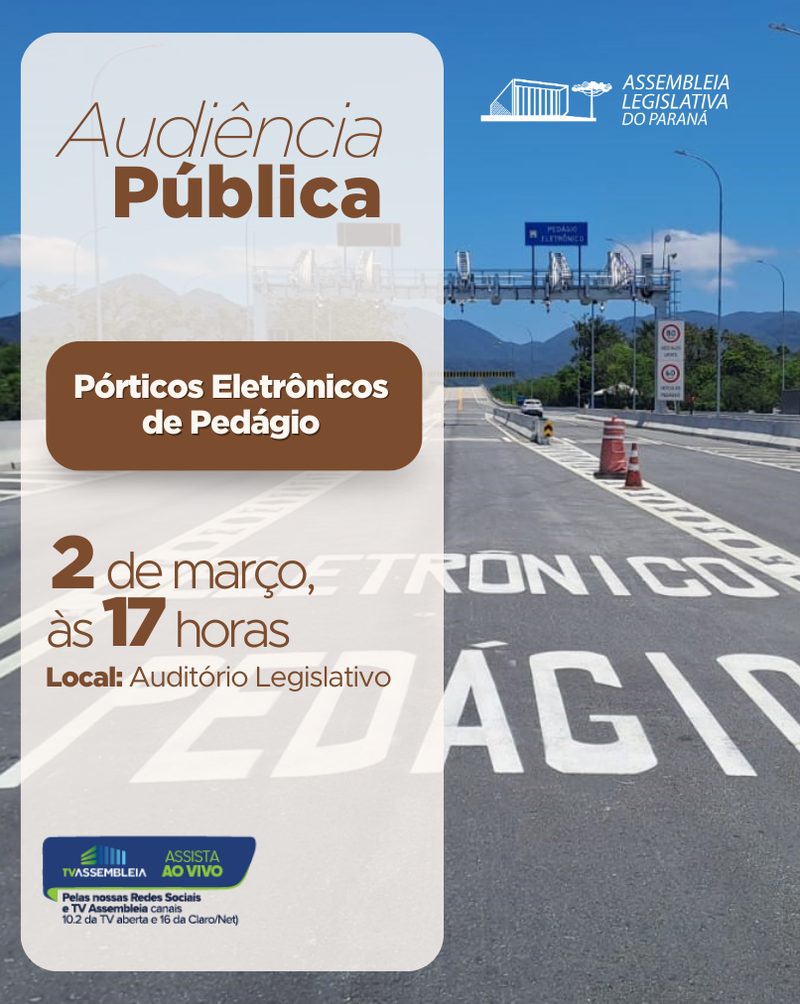 aud pub pedagio adiada