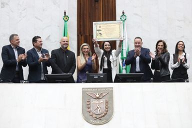 Empresária Tânia Lopes Anselmo é a mais nova Cidadã Honorária do Estado do Paraná