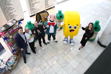 Nilson Müller, criador das figurinhas do Zequinha, participa do Grande Expediente em apoio ao Programa Tampinha Paraná