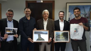 Deputado Goura (PDT) articula apoio do Crea-PR ao projeto Trilhas em Trilhos