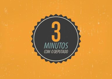 Programa "3 Minutos com o Deputado" traz boas histórias e curiosidades sobre o dia a dia dos deputados