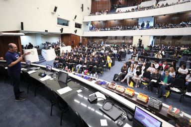 Plenário da Assembleia Legislativa recebe a Semifinal do projeto Debatedores Nota Mil