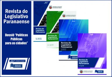 Revista do Legislativo Paranaense prorroga prazo para submissão de artigos em dossiê