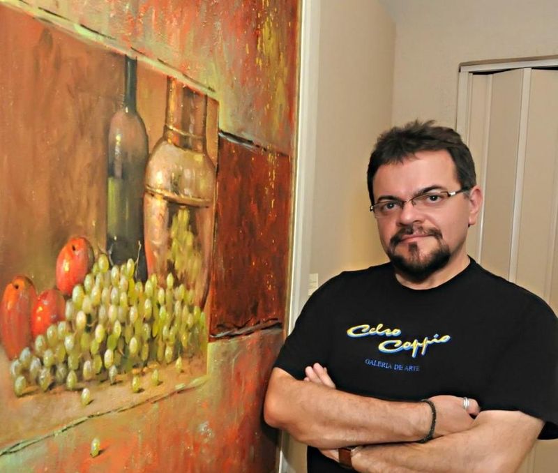 Artista Plástico, Celso Coppio. 