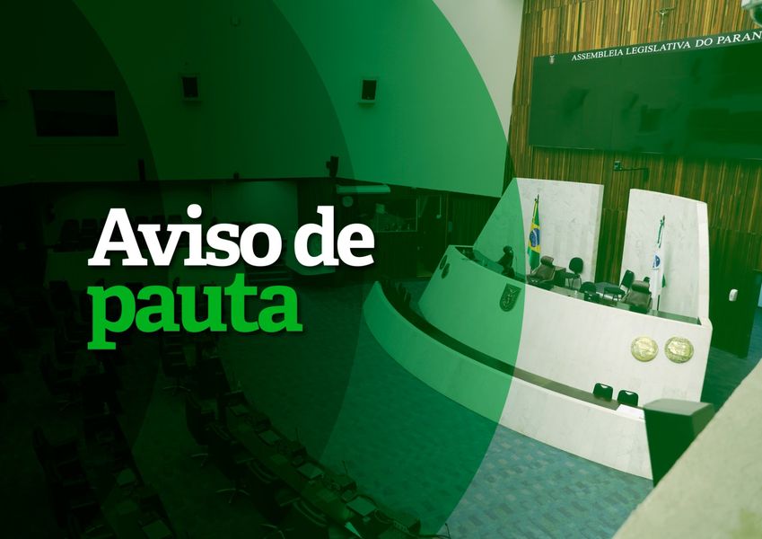 aviso de pauta