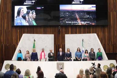 Sessão especial reconhece contribuição feminina no Paraná