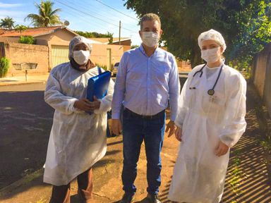 Deputado Cobra Repórter parabeniza os agentes comunitários de saúde e agentes de endemias