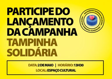 Assembleia Legislativa lança campanha “Tampinha Solidária”