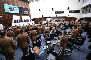 Assembleia Legislativa celebra 171 anos de história da Polícia Militar do Paraná