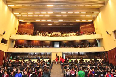 Aulão preparatório para o Enem é aplaudido por alunos e professores