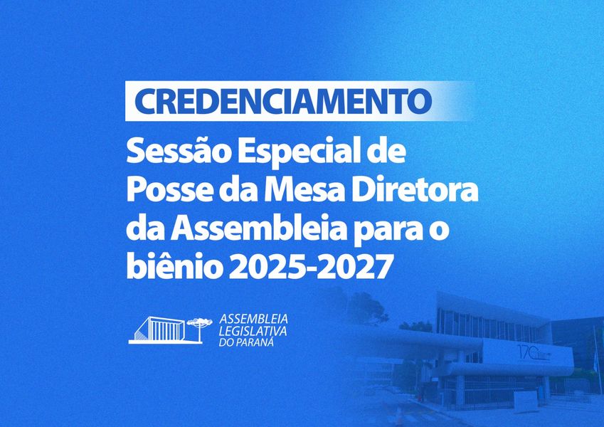 credenciamento posse mesa 2025