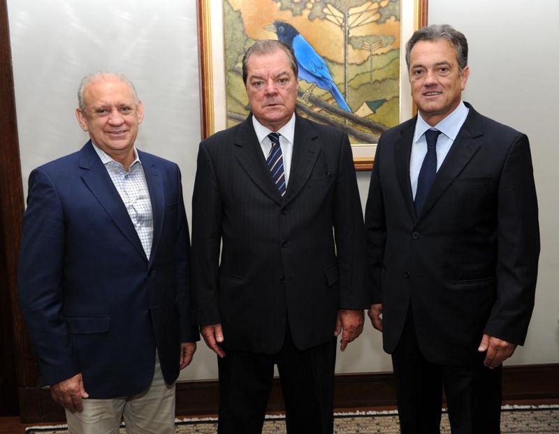 Pres Ademar Traiano, Caíto Quintana e dep Plauto Miró
