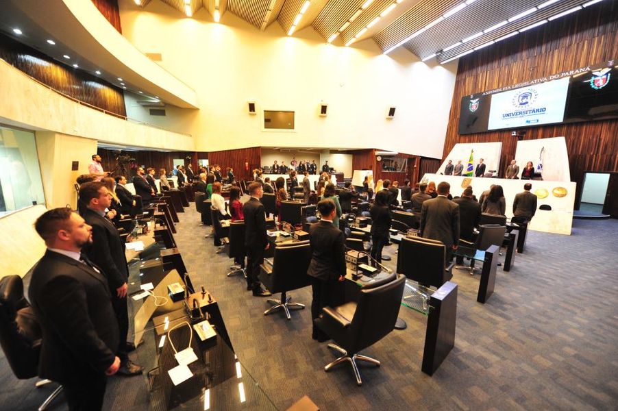Abertura do "Parlamento Universitário"