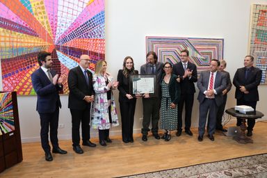 Destaque nas artes plásticas, Paolo Ridolfi recebe título de Cidadão Benemérito do Paraná