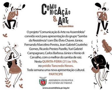 Venha curtir um samba
