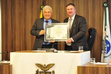 Assembleia homenageia ministro da Ciência, Tecnologia, Inovações e Comunicações, Marcos Pontes